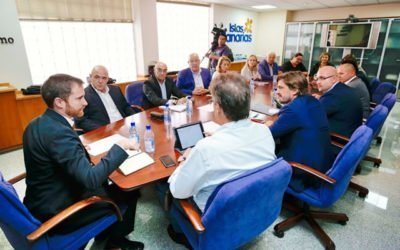 Isaac Castellano expone a patronales y cabildos las líneas generales de la futura Ley de Turismo de Canarias